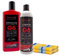 GOLLIT STARTER SET-II - Hochglanzversiegelung 500ml, Kratzerentferner 500ml, Aufbereitung für Auto, Boot und Caravan, Regenstreifen, Caravanreiniger. - MADE IN GERMANY