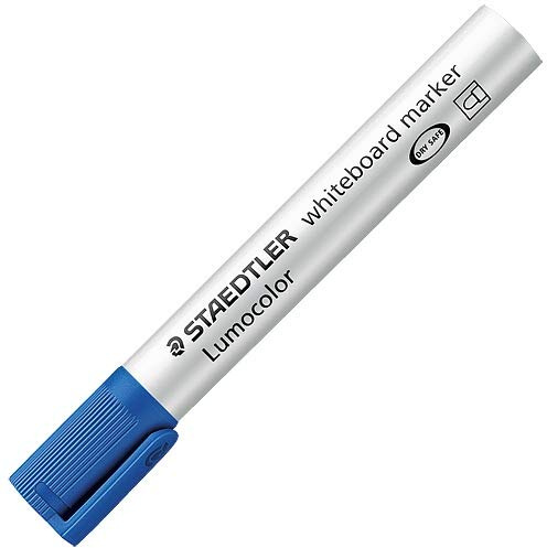 STAEDTLER LUMOCOLOR WHITEBOARD MARKER 351 trazo 2 mm. punta cónica Azul 351-3