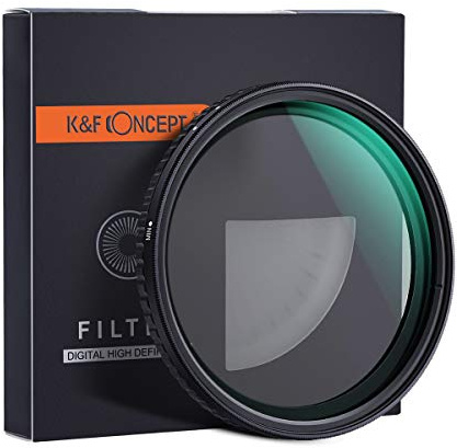 K&F Concept NANO-X Filtre ND variable 72 mm ND2-ND32 KF-72NDX2-32 Variable