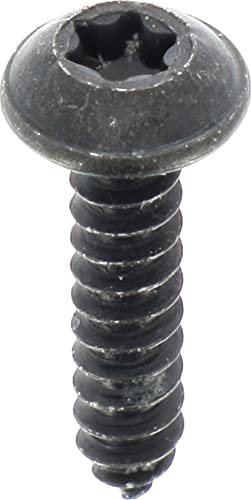 Restagraf - Assortiment de Vis à Tôle - Tête Ronde Large Vorx - Acier Zingué Noir - Standard NFE 25-655 - Fixation Carrosserie - Réf. 225043 - Blister de 33