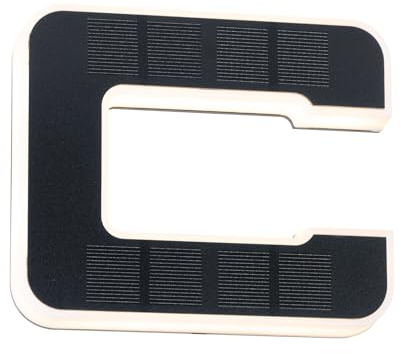 Paulmann 94652 LED Solceller Husnummer C IP44 Varmvitt Utbytbart batteri 0,2W Solcellsarmatur Svart Solcellslampa Plast Solcellsbelysning 3000K