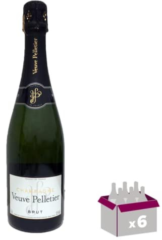 6x Champagne Veuve Pelletier Brut - 6x75cL