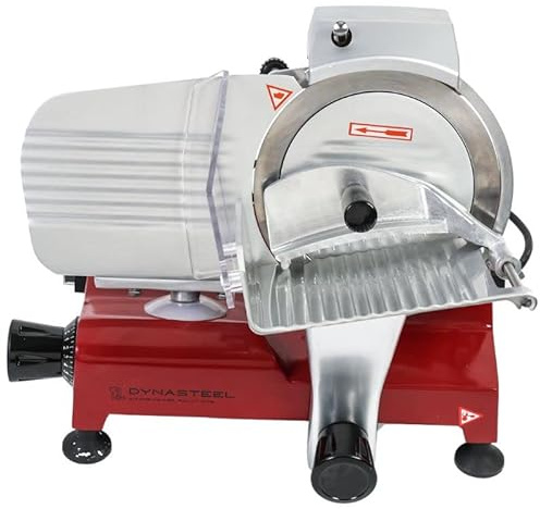 Trancheuse à Jambon à Gravité Professionnelle Rouge 195 mm