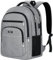 Mochila Hombre, Mochila Portatil Impermeable Mochila Ordenador Portatil 17.3 Pulgadas resistente al agua, Mochila Portatil con Puerto USB Mochila Antirrobo del Negocio Trabajo Diario Viaje Escolares