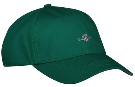 GANT SKÖLD COTTON TWILL CAP, Butter grön, En Storlek