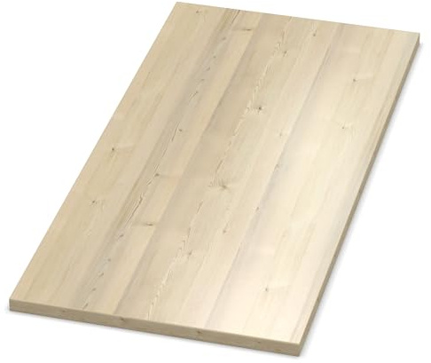 AUPROTEC Tischplatte 19mm Polar Pine Urus 1600 mm x 800 mm Holzplatte Dekor Spanplatte mit 2mm ABS Kante Auswahl: 160x80 cm