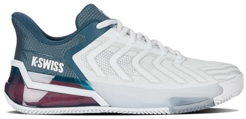 K-Swiss Herr Ultrashot 4 tennissko, White Stargazer Neon Blaze, 45 EU