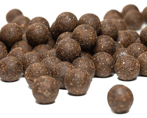 Carpline24 Futterboilies Octopus Fisch - 5 kg - 16 mm - Karpfenköder zum Angeln, Futterboilies zum Anfüttern von Karpfen, Carp Baits, Angelfutter mit Lockstoff