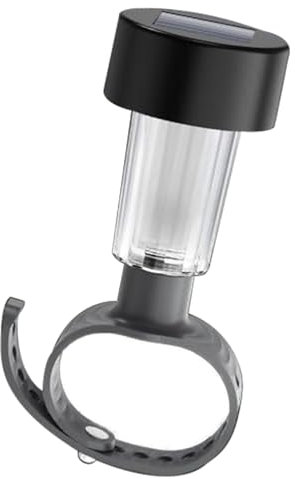 Luci per piscine a terra, lampada impermeabile ad energia solare con cornice, accessori per laghetti, decorazione per recinzione da giardino, per Natale e Halloween