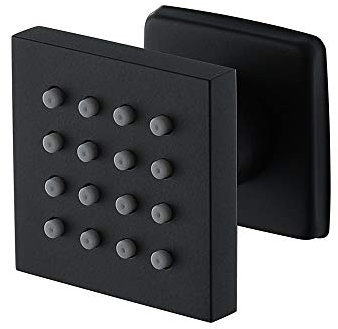 Generisch Boquilla de masaje de latón, ajustable, alcachofa de pared, alcachofa de lluvia, spray para ducha, bañera, empotrable, 2 pulgadas