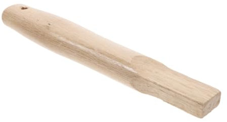 STOBOK Wooden Replacement Hammer Handle 18cm Oak Wood Grip for Sledge and Axe with Square Hole, Sturdy Wood Handle for Camping, Woodworking and Tool Repair,
