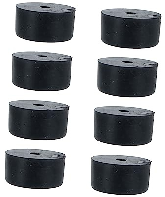 LABRIMP 8 Pezzi Cuscinetto Punta Per Altoparlante Piedini Protettivi Per Amplificatore Base Conica Isolante Accessori Per Cuffie