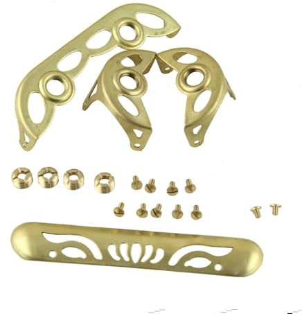 Luwecf Saxophon Reparaturset Sax Reparatur Kit Metall Schrauben Ersatzteile Wartungszubehör Kompatibel mit Saxophon für Musiker Geschenk Reparatur Notfall, Alt