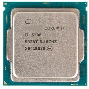 Processore CPU Core i7 6700 3,4GHz 4-core 65W LGA 1151