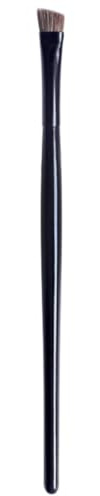 2pcs Eyeliner Brush Set Black Horsehair and Wood Makeup Brush | Eyeshadow Applicator Brush, Long Wooden Handle Cosmetics Applicator Tool, for Daily and Professional Use