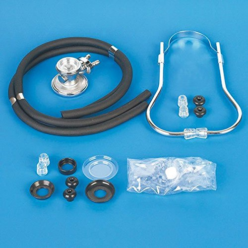 Servoprax G5 022 Ersatzteile für Rappaport Stethoskope, Zubehör Set, mit Membranen, Aufsätzen, Ohroliven, im Etui