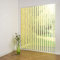 ourdeco® Komplett-Vertikalanlage/Breite: 200 cm/Höhe: 250 cm/Farbe: hellgrün/Lamellenbreite 127 mm/in der Höhe kürzbar/Decken- oder Wandmontage/lichtdurchlässig