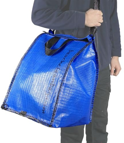 Litter Picking Bag - Beach Cleaning, Street Cleaning, Beach Clean Up - Premium Quality, Reusable Litter Picking Bag - Garden Clearing, 1