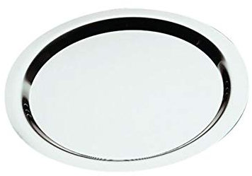 PEGANE Plateau en INOX pour Cloche à Fromage - Ø 380 x 20 mm