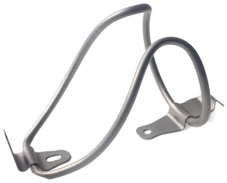 Flaschenhalter Fahrrad Titan Legierung Fahrrad Wasserflasche Halter Road Mountain Bike Flasche Käfig Ultraleicht Radfahren Drink Tasse Halter Fahrradgeräte Fahrrad Flaschenhalter(1pc Gray)