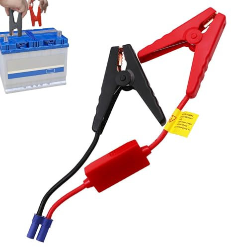 Cavo jumper per auto - Cavi jumper per caricatori mobili portatili | Connettore EC5, cavi di avviamento per batteria automobilistica per auto, camion, moto, avviamento a batteria