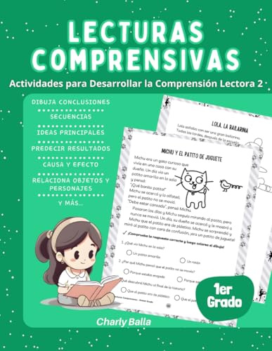 Lecturas Comprensivas Primer Grado: Actividades para Desarrollar la Comprensión Lectora 2 (Spanish Edition)