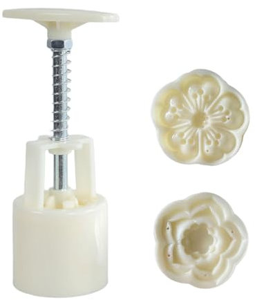 SXRQ Molde prensado a mano para tartas de luna para festivales, postres, pasteles, pasteles tradicionales para amantes de la repostería