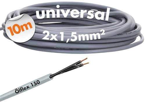Lapp 10m Ölflex 150 Steuerleitung 2x1,5 mm² - H05VV5-F Steuerkabel