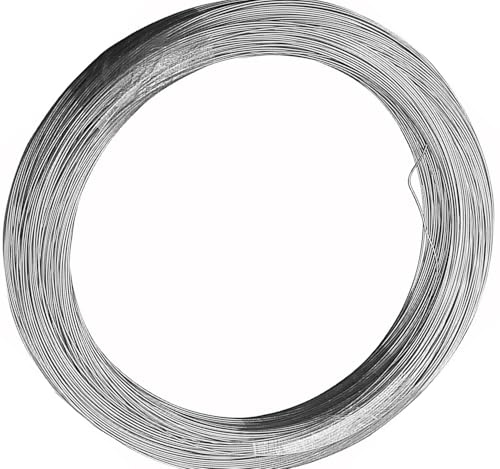 Flexibler Draht aus hochwertigem Edelstahl 304 – 100 m lang, vielseitiger Bastel- und Konstruktionsdraht for verschiedene Anwendungen(0.7mm)
