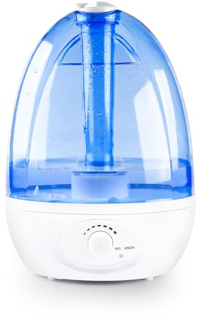 Tebies Cool Mist Humidifier for Bedroom, 2.8L Ultrasonic Air Humidifier with Essential Oil Diffuser, 24H Runtime, 16dB Quiet Top Fill Humidifiers for Baby, Plants, Office, 360° Rotatable Mist