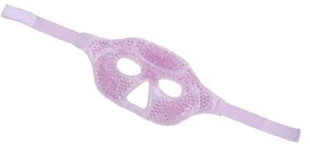 HOOTNEE Augenmaske mit Elastischer Kälte Therapie Kühlende Wiederverwendbare aus Pvc Komfortabel und Leicht zu Tragen für für für Reisen und Zugfahrten