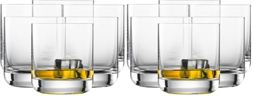 Schott Zwiesel Whiskyglas Simple 6er Set, Tumbler für Whisky und Spirituosen aus Tritan Kristallglas, spülmaschinenfest, 123664 (Packung mit 2)