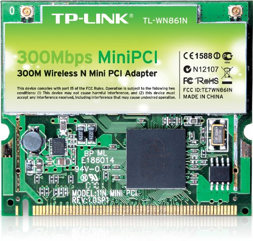 TP-Link TL-WN861N Adaptateur Mini PCI sans fil N 300Mbps