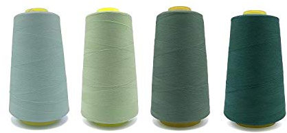 Baby Snap Overlockgarn 4x2700m Farbsortiment (Vintage Green)