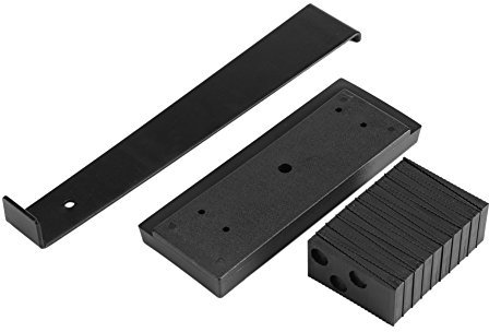 Laminat Holzfußboden Installations Set, Laminat Montagebeschlagset Schlagklotz für Holzböden, 20 Stück Distanzstücke + 1 Stück Zugstange + 1 Stück Schlagklotz