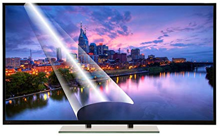 WLWLEO Anti Blue Light Screen Protector for TV 55 Inch TV Anti-Glare Filter Film Matte Protector Film for 50-75 Inch TV Monitor Anti-Reflection Rate Up to 90%,55 inch