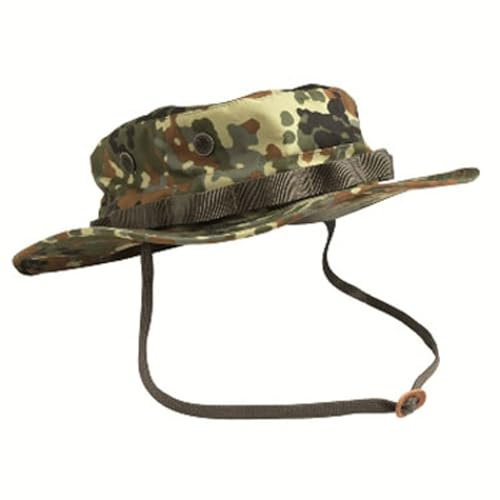 Mil-Tec Ripstop-Dschungel-Boonie-Hut, Flecktarn Camo, X-Large