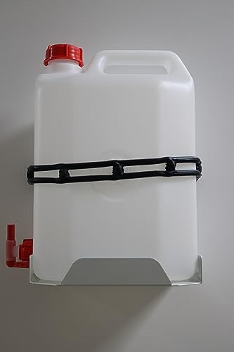 Jerrycan Kit Lavamani 10lt con supporto per veicolo, camion, camper.