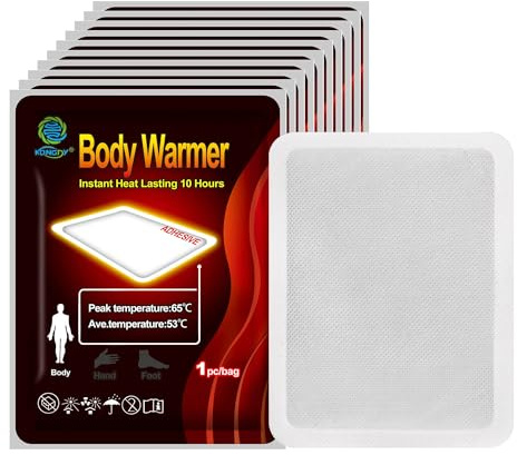 KONGDY 20 Count Heat Therapy Patch, Pain Heating Patches, Menstrual Relief Heat Patches Portable Air Activated Patch (20)