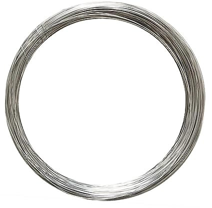 Alambre de Nicromo Resistente al Calor de 0,5 mm de Alta Temperatura, de Uso General para Manualidades - Longitud de 10 m