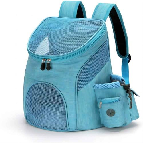 FUNAT Reisetasche für Hunde, Haustiertasche Out Hunde Rucksäcke, Haustier Hunderucksack Bis zu 3 kg für Reisen/Wandern/Camping
