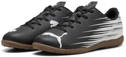Puma Attacanto II It JrSoccer - Tenis Unisex para niños, Puma Negro, Puma Blanco, 35.5 EU
