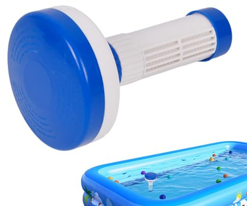Tablet-Finisator – Schwimmender Chlorspender mit langsamer Freisetzungsfunktion, Verstellbarer Behälter für -Reinigung, Innenraum-Wartungsgerät