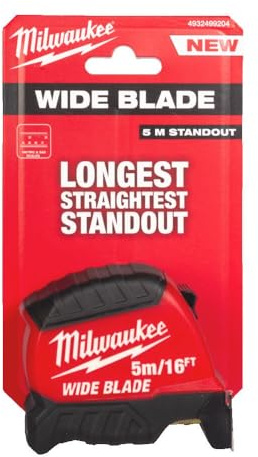 Milwaukee 4932499204 GEN II Mètre ruban à lame large 5 m