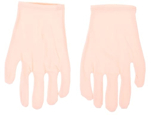 Healvian Guanti Idratanti Per Mani in Cotone Traspirante, Guanti Da Spa Per La Notte in Confezione Da 2, Morbidi e Leggeri Per Cura Delle Mani Secche e Rugose