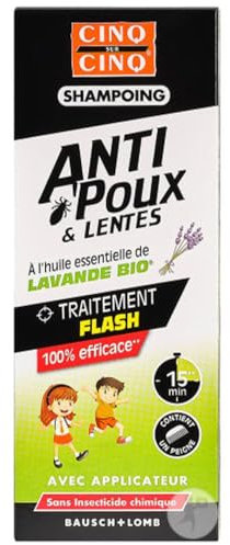 CINQ SUR CINQ - Shampoo anti pudocce & lente LAVANDE Bio - 100 ml