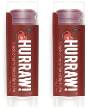 Hurraw Tinted Lip Balm Black Cherry