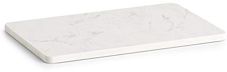 Zeller Present Servierplatte Marmor eckig 28x18x1cm