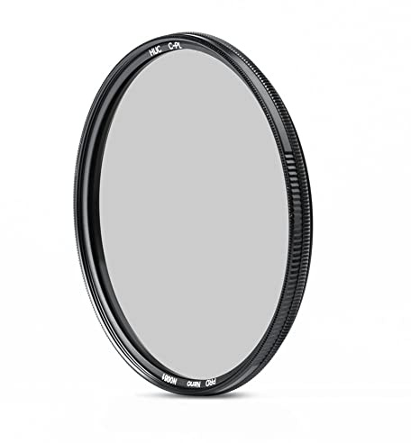 NiSi HUC C-PL de 67 mm | Filtro de lente polarizador nano circular PRO | Fotografía de paisaje y de larga exposición