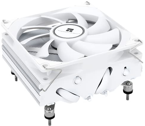Thermalright AXP90-X47 - Enfriador de aire para CPU ITX de perfil bajo, 47 mm de altura, ventilador PWM delgado TL-9015W, tecnología AGHP, para AMD AM4 AM5/Intel 1150/1151/1200, enfriador de PC